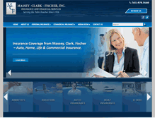 Tablet Screenshot of masseyclarkfischer.com